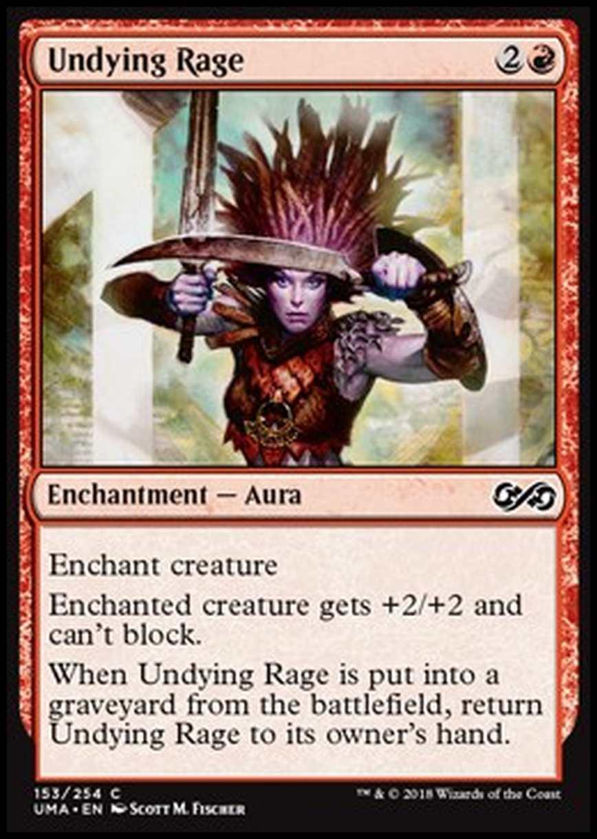 Undying Rage - Undying Rage - [UMA] [NM] [Foil]