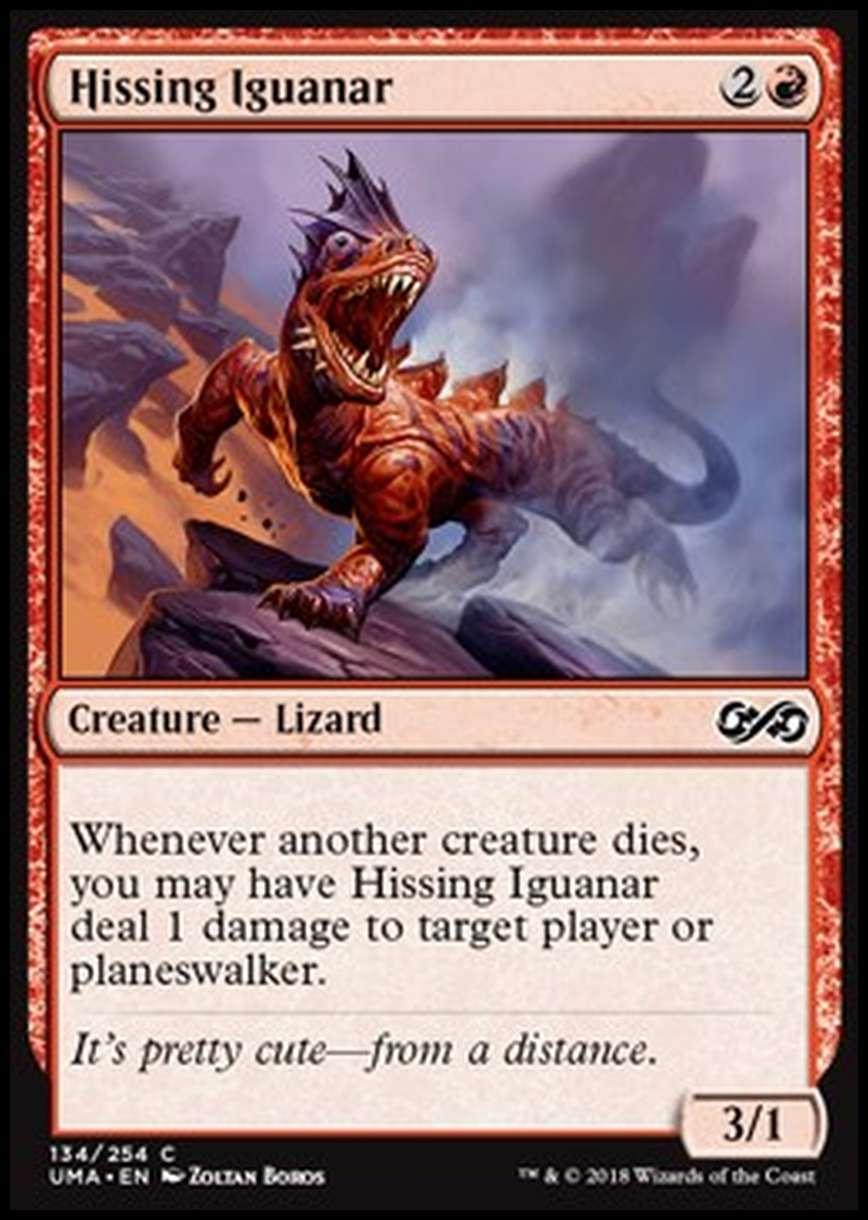 Hissing Iguanar - Hissing Iguanar - [UMA] [NM] [Foil]