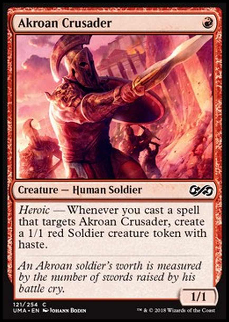 Akroan Crusader - Akroan Crusader - [UMA] [NM] [Foil]