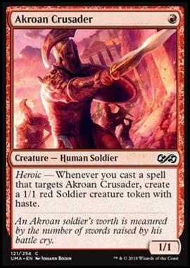 Akroan Crusader - Akroan Crusader - [UMA] [NM] [Foil]