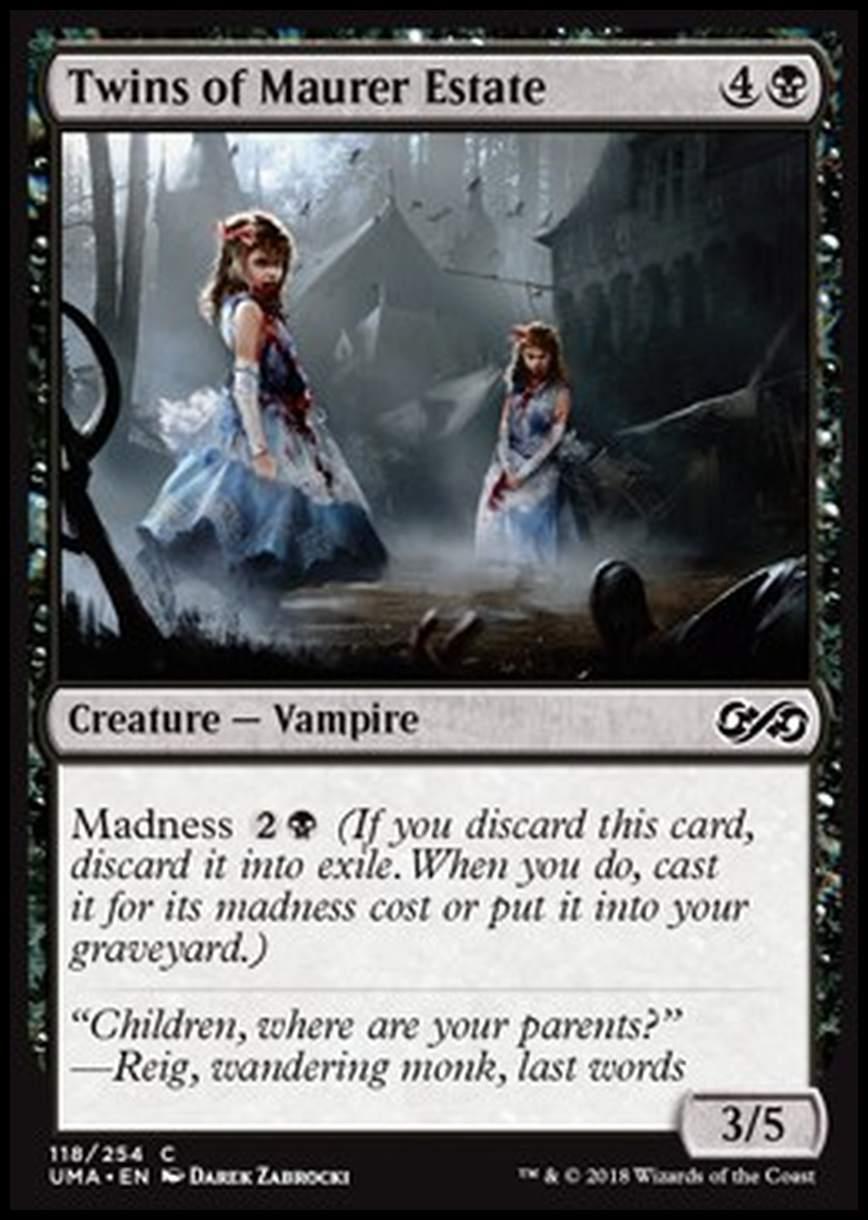 Twins of Maurer Estate - Twins of Maurer Estate - [UMA] [NM] [Foil]