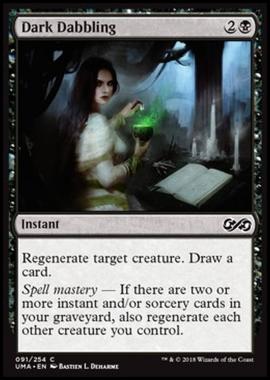 Dark Dabbling - Dark Dabbling - [UMA] [NM] [Foil]