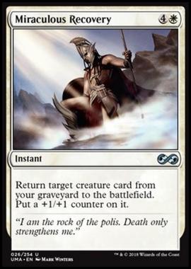 Miraculous Recovery - Miraculous Recovery - [UMA] [NM] [Foil]