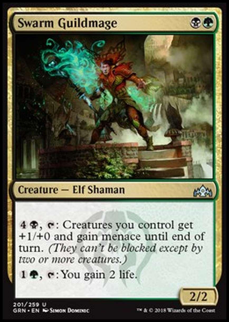 Swarm Guildmage - Mago della Gilda dello Sciame - [GRN] [NM] [Foil]