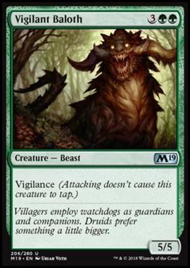 Vigilant Baloth - Baloth Vigile - [M19] [NM] [Foil]
