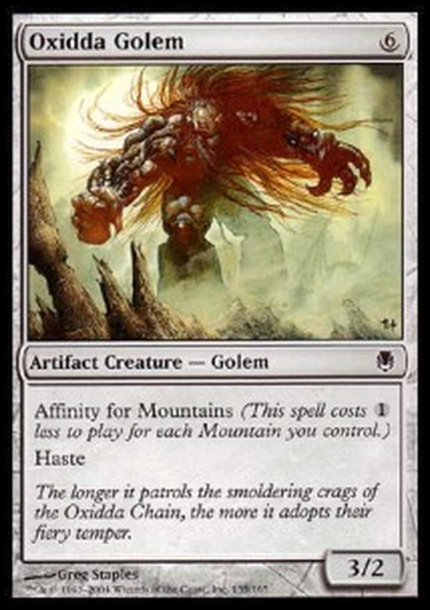 Oxidda Golem - Golem di Oxidda - [DST] [EX] [Foil]