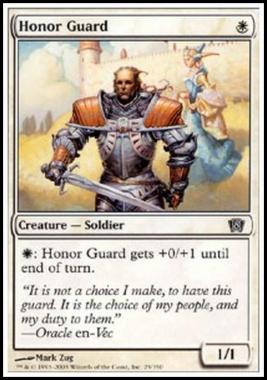 Honor Guard - Guardia d'Onore - [8ED] [EX] [Foil]