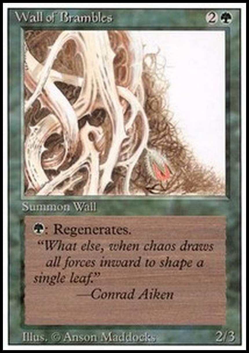 Wall of Brambles - Wall of Brambles - [3ED] [GD]