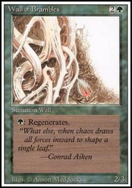 Wall of Brambles - Wall of Brambles - [3ED] [GD]