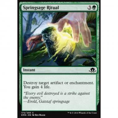 Springsage Ritual - Rituale del Saggio della Primavera - [EMN] [NM]