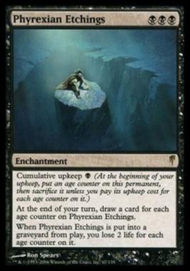 Phyrexian Etchings - Incisioni di Phyrexia - [CSP] [EX]