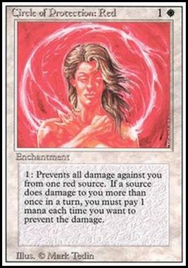 Circle of Protection: Red - Circle of Protection: Red - [3ED] [PL]