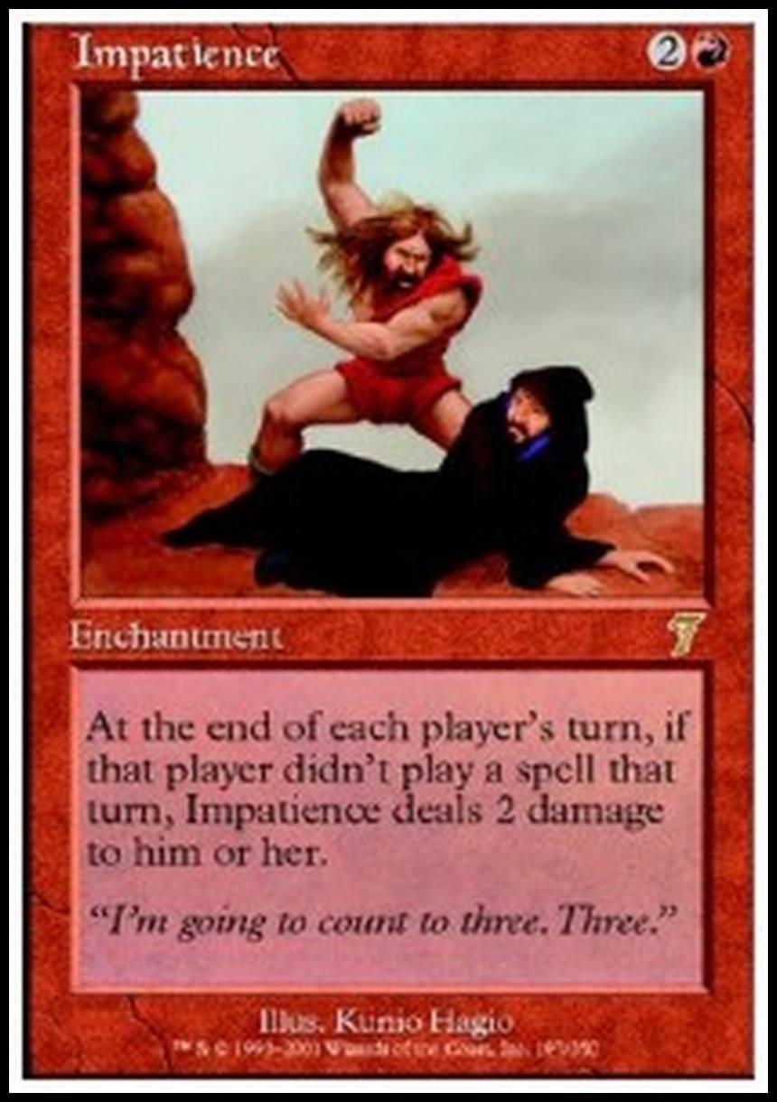 Impatience - Impazienza - [7ED] [GD]