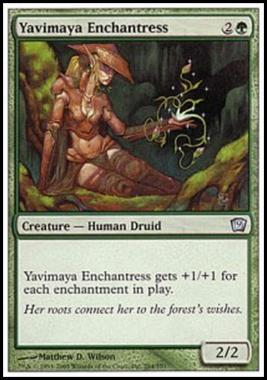 Yavimaya Enchantress - Incantatrice di Yavimaya - [9ED] [EX]