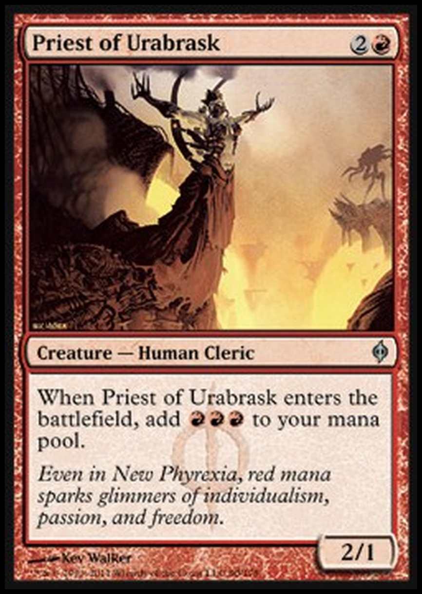 Priest of Urabrask - Priest of Urabrask - [NPH] [NM]
