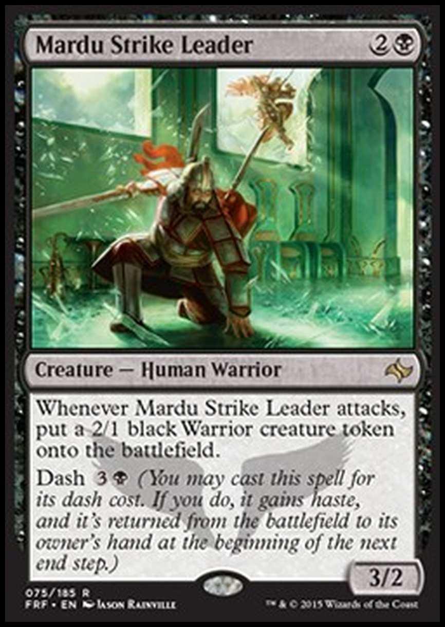 Mardu Strike Leader - Condottiero d'Assalto Mardu - [FRF] [NM]