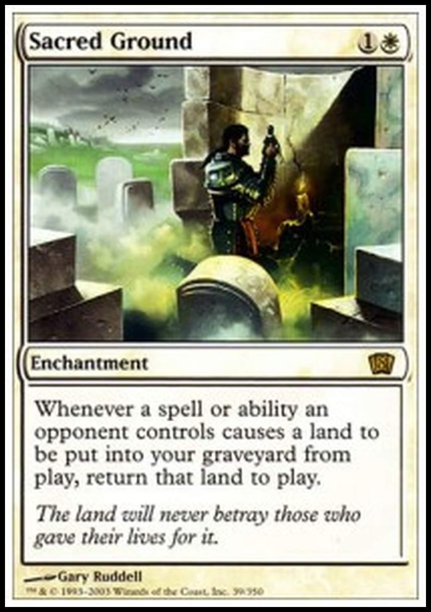 Sacred Ground - Terreno Consacrato - [8ED] [GD]