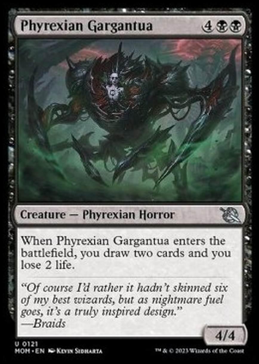 Phyrexian Gargantua - Phyrexian Gargantua - [MOM] [NM] [Foil]