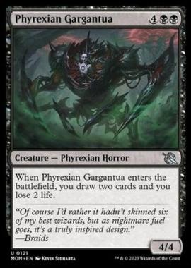 Phyrexian Gargantua - Phyrexian Gargantua - [MOM] [NM] [Foil]
