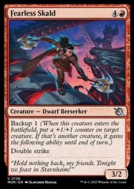 Fearless Skald - Fearless Skald - [MOM] [NM] [Foil]