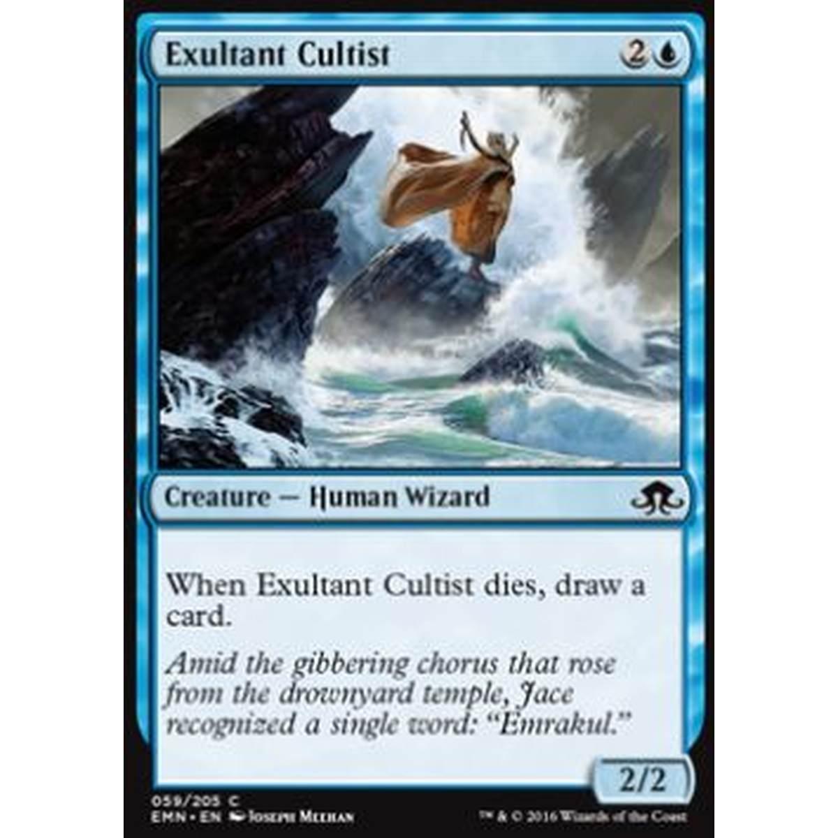 Exultant Cultist - Cultista Esultante - [EMN] [NM]