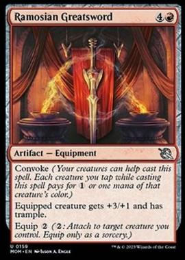 Ramosian Greatsword - Ramosian Greatsword - [MOM] [NM] [Foil]