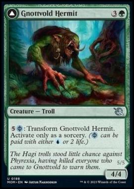 Gnottvold Hermit // Chrome Host Hulk - Gnottvold Hermit // Chrome Host Hulk - [MOM] [NM] [Foil]