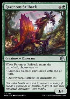 Ravenous Sailback - Ravenous Sailback - [MOM] [NM] [Foil]