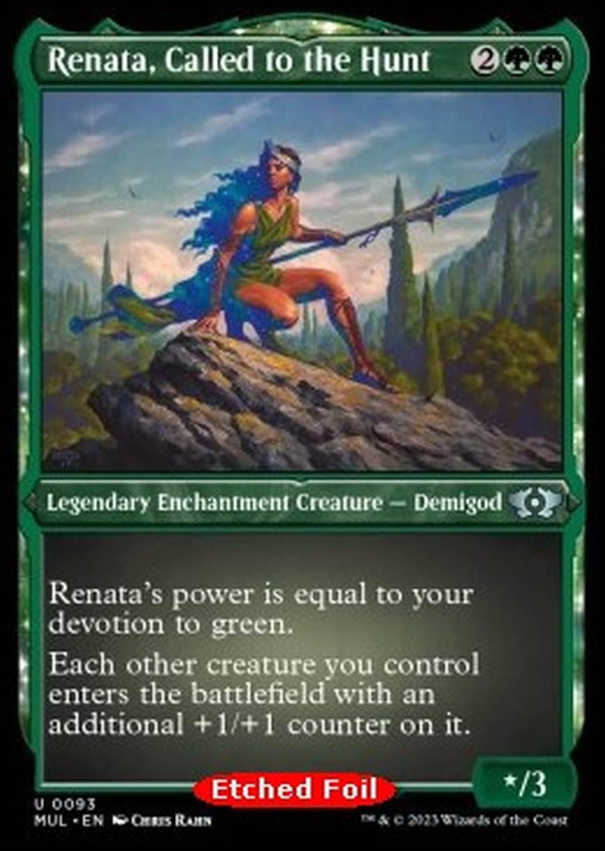 Renata, Called to the Hunt (V.2) - Renata, Called to the Hunt (V.2) - [MUL] [NM] [Foil]