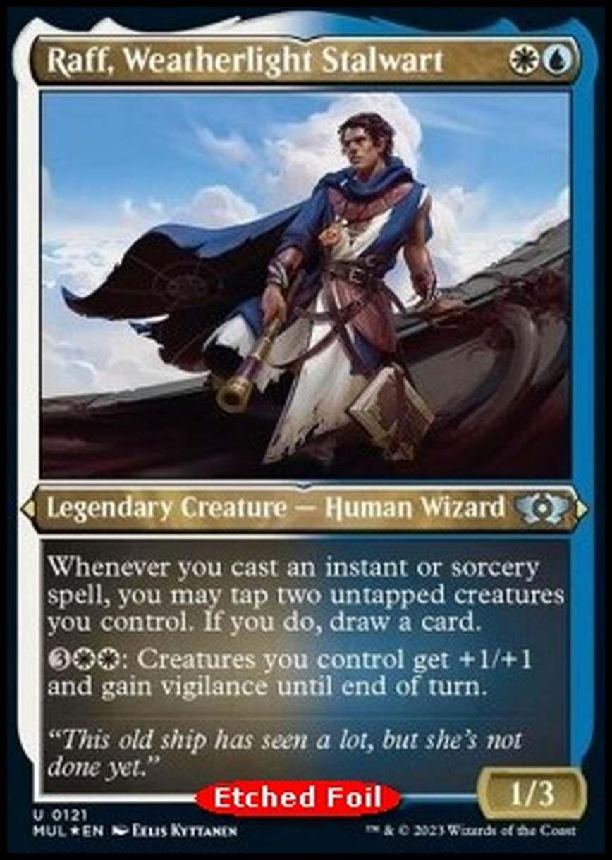 Raff, Weatherlight Stalwart (V.2) - Raff, Weatherlight Stalwart (V.2) - [MUL] [NM] [Foil]