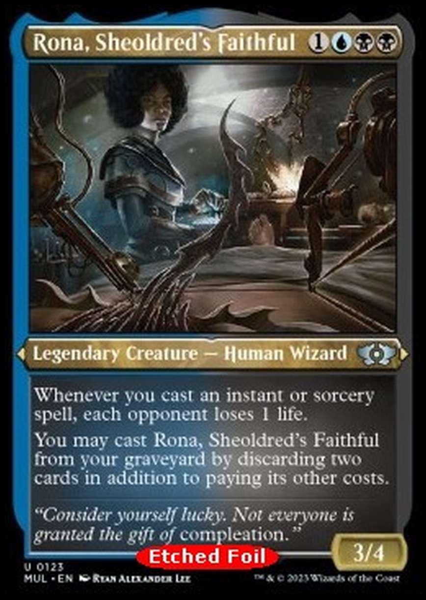 Rona, Sheoldred's Faithful (V.2) - Rona, Sheoldred's Faithful (V.2) - [MUL] [NM] [Foil]