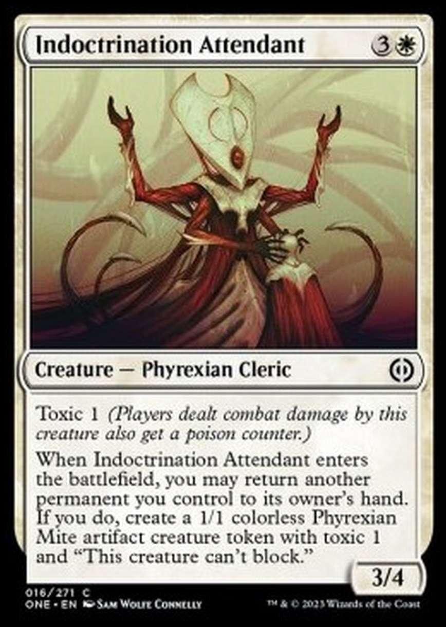 Indoctrination Attendant - Indoctrination Attendant - [ONE] [NM] [Foil]