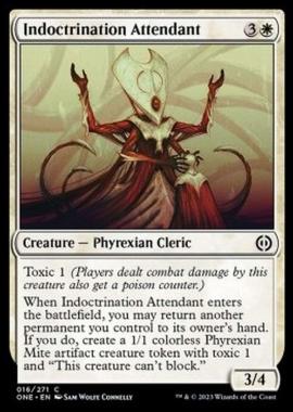 Indoctrination Attendant - Indoctrination Attendant - [ONE] [NM] [Foil]