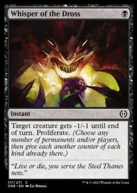 Whisper of the Dross - Whisper of the Dross - [ONE] [NM] [Foil]