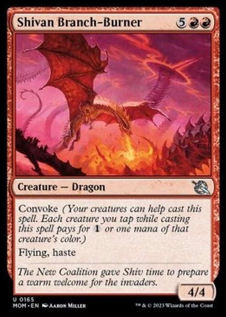 Shivan Branch-Burner - Shivan Branch-Burner - [MOM] [NM] [Foil]