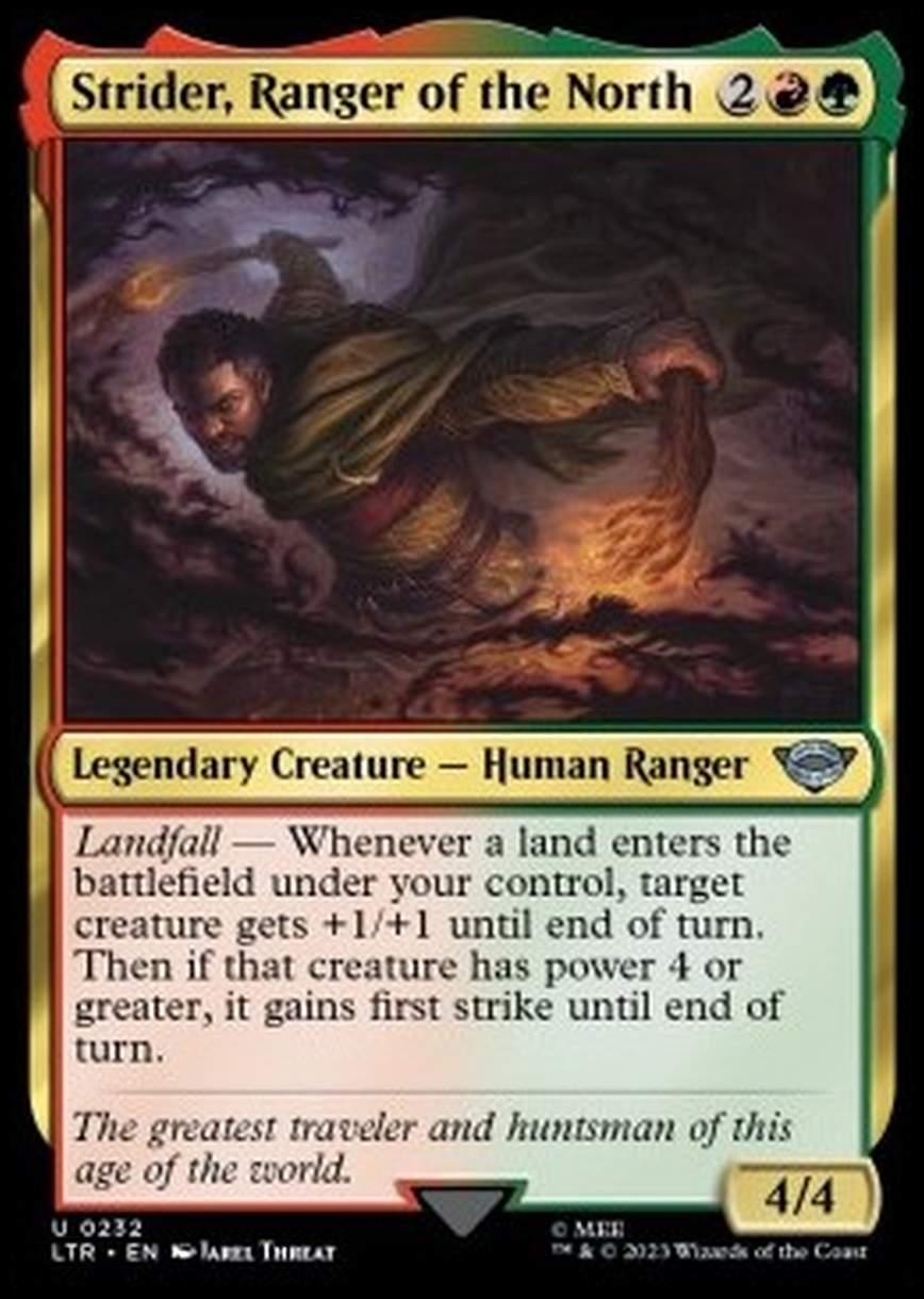 Strider, Ranger of the North - Strider, Ranger of the North - [LTR] [NM] [Foil]