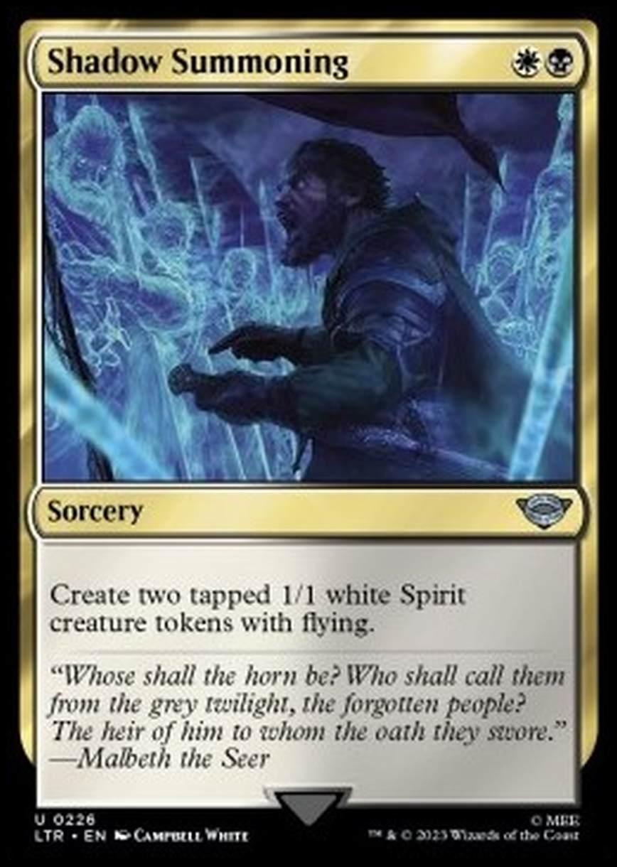 Shadow Summoning - Shadow Summoning - [LTR] [NM] [Foil]