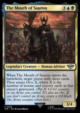 The Mouth of Sauron - The Mouth of Sauron - [LTR] [NM] [Foil]
