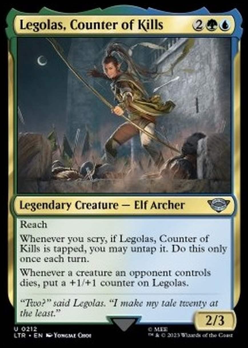 Legolas, Counter of Kills - Legolas, Counter of Kills - [LTR] [NM] [Foil]