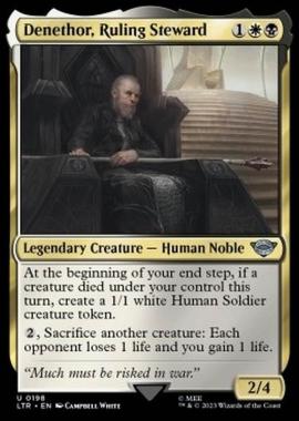 Denethor, Ruling Steward - Denethor, Ruling Steward - [LTR] [NM] [Foil]