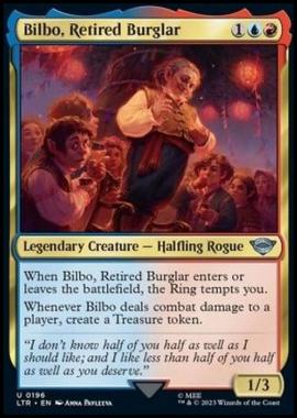 Bilbo, Retired Burglar - Bilbo, Retired Burglar - [LTR] [NM] [Foil]