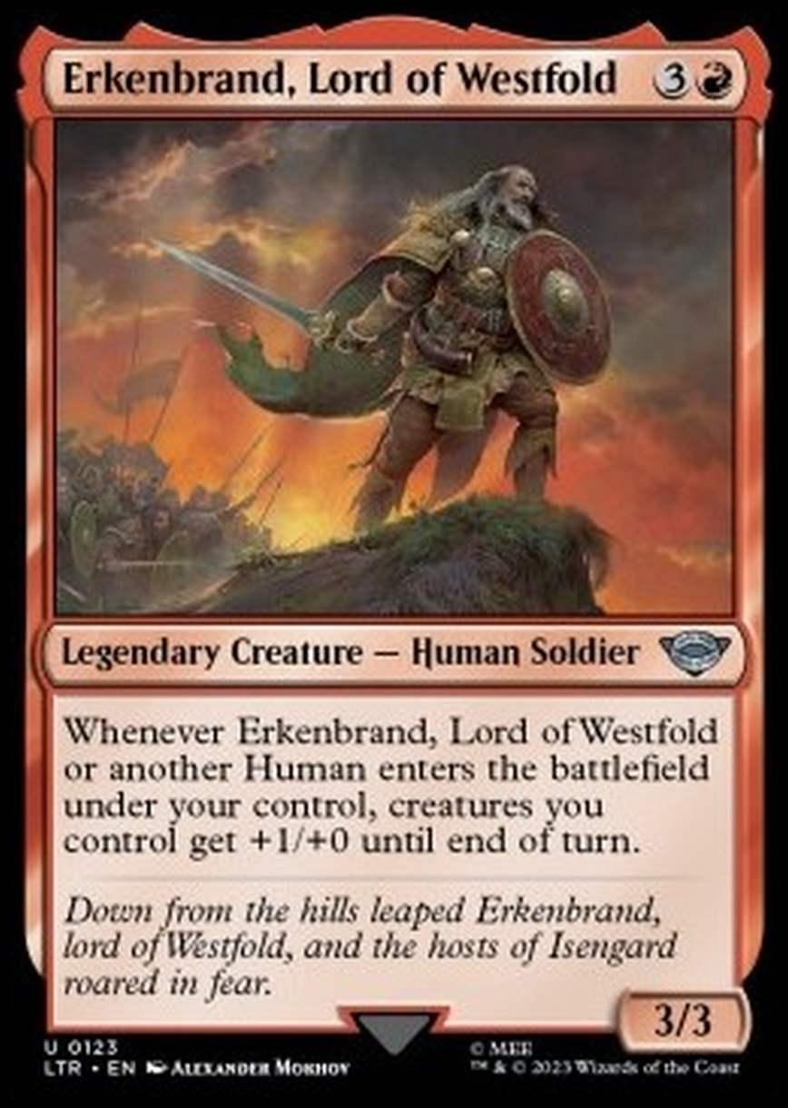 Erkenbrand, Lord of Westfold - Erkenbrand, Lord of Westfold - [LTR] [NM] [Foil]