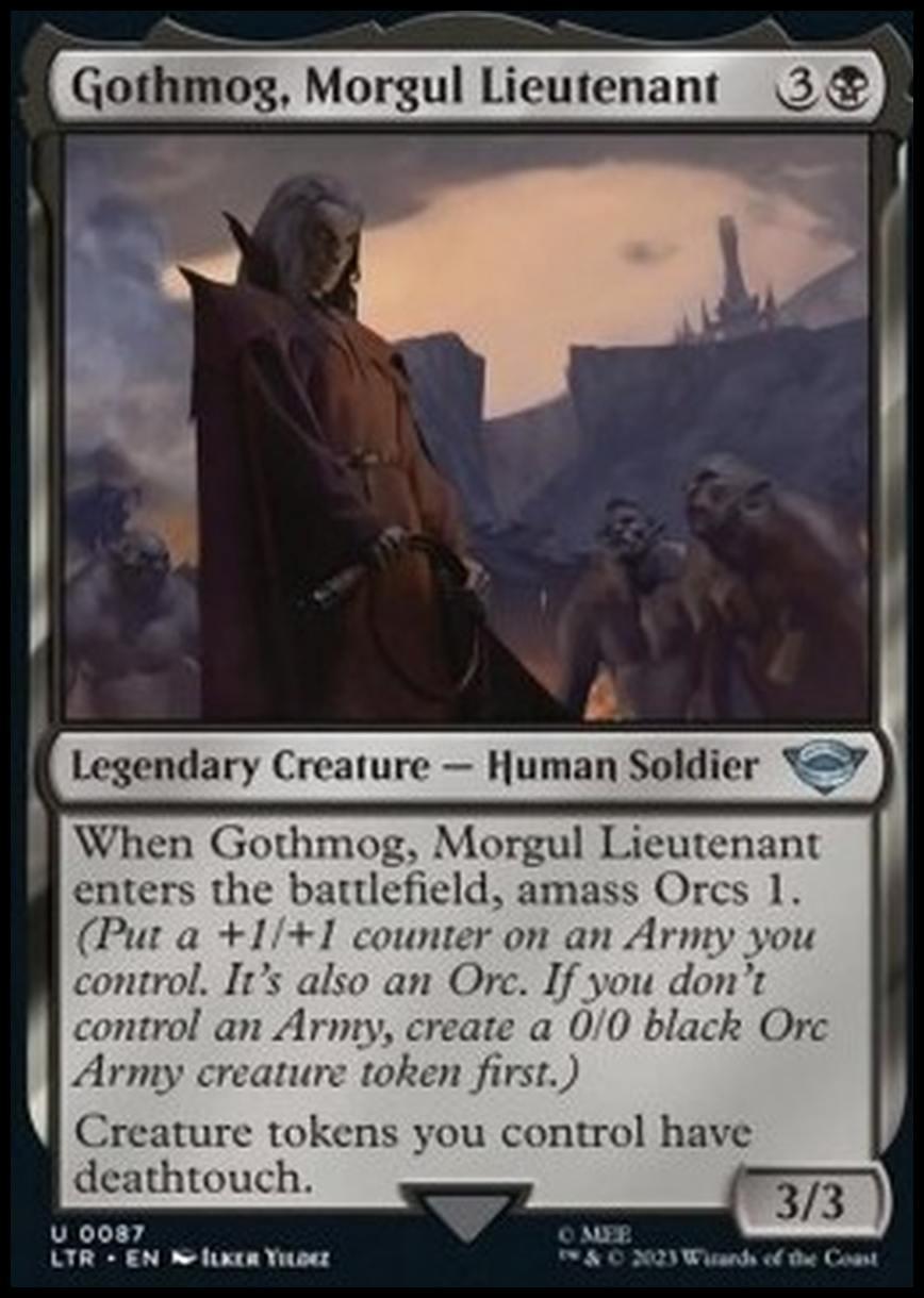 Gothmog, Morgul Lieutenant - Gothmog, Morgul Lieutenant - [LTR] [NM] [Foil]