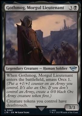 Gothmog, Morgul Lieutenant - Gothmog, Morgul Lieutenant - [LTR] [NM] [Foil]