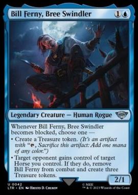 Bill Ferny, Bree Swindler - Bill Ferny, Bree Swindler - [LTR] [NM] [Foil]