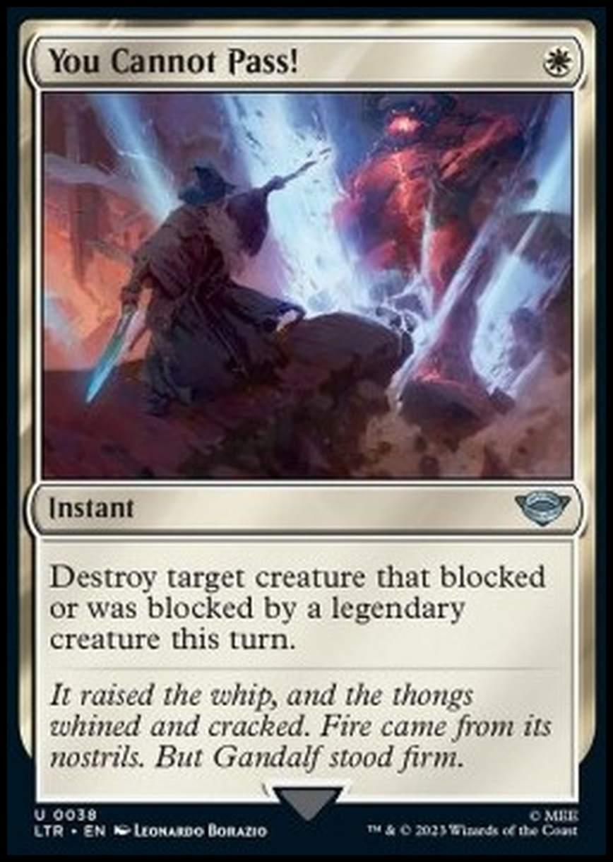 You Cannot Pass! - You Cannot Pass! - [LTR] [NM] [Foil]