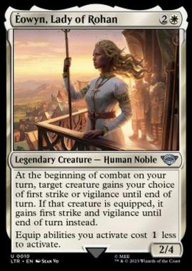 owyn, Lady of Rohan - owyn, Lady of Rohan - [LTR] [NM] [Foil]
