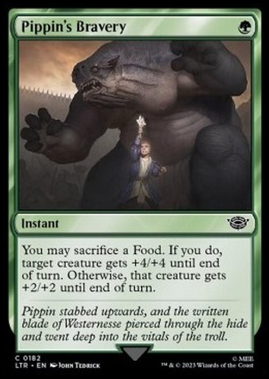 Pippin's Bravery - Pippin's Bravery - [LTR] [NM] [Foil]