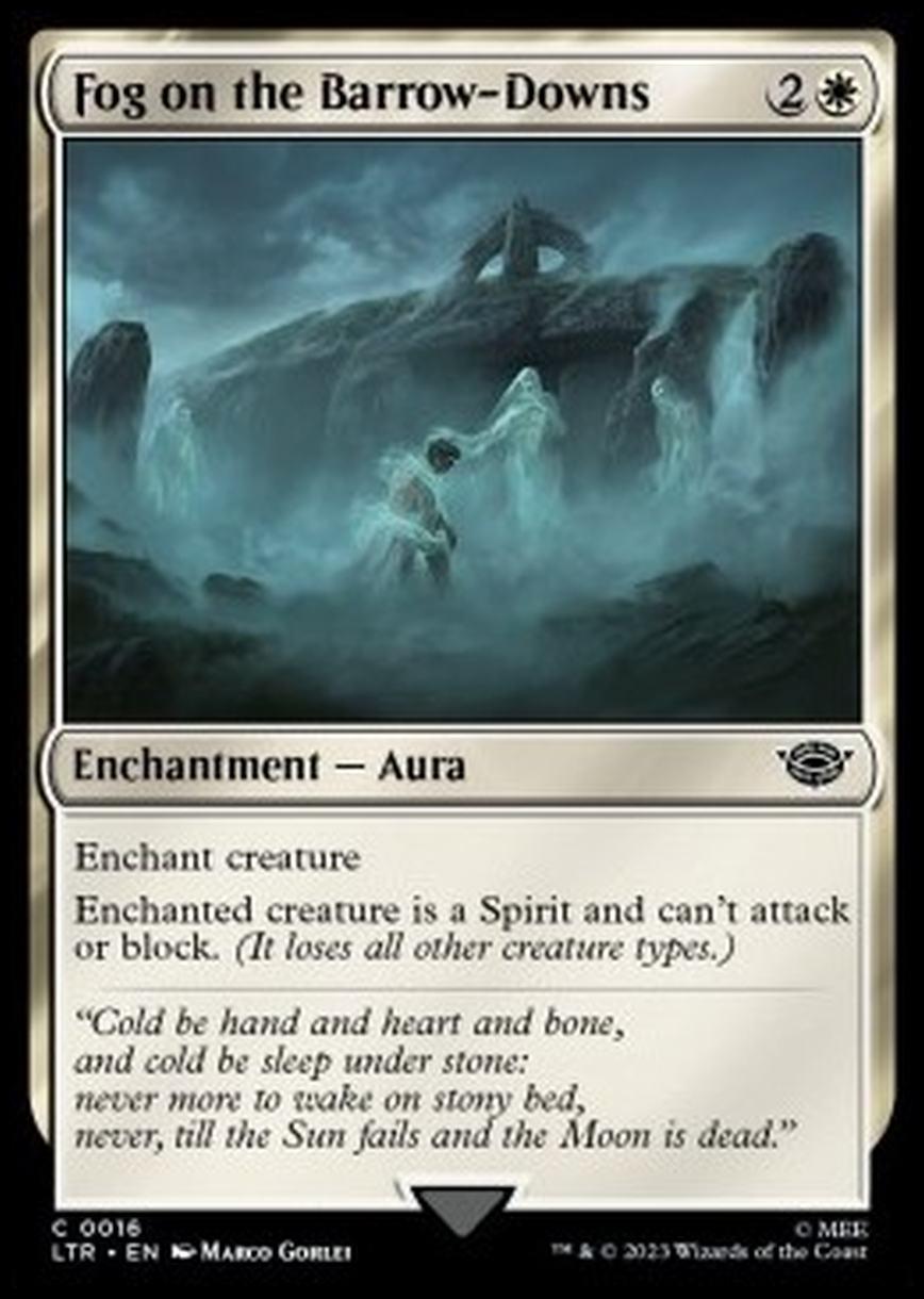 Fog on the Barrow-Downs - Fog on the Barrow-Downs - [LTR] [NM] [Foil]