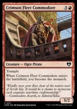 Crimson Fleet Commodore - Crimson Fleet Commodore - [CMM] [NM]